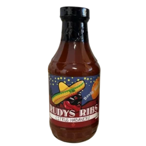 Rudys Ribs Citrus Habanero BBQ Sauce