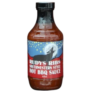 Rudys Ribs Hot BBQ Sauce