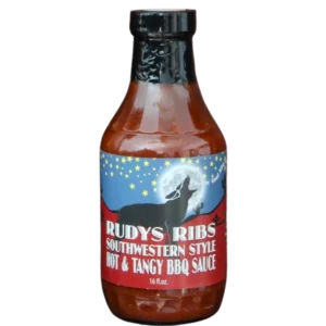 Rudys Ribs Hot & Tangy BBQ Sauce