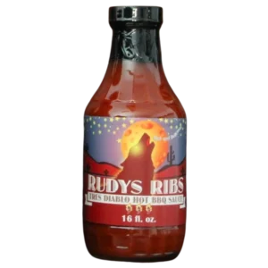 Rudys Ribs Tres Diablo BBQ Sauce